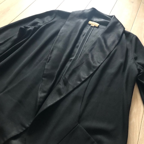Aritzia Wilfred Chevalier Open Front Blazer in Black Size 4 - Picture 8 of 14